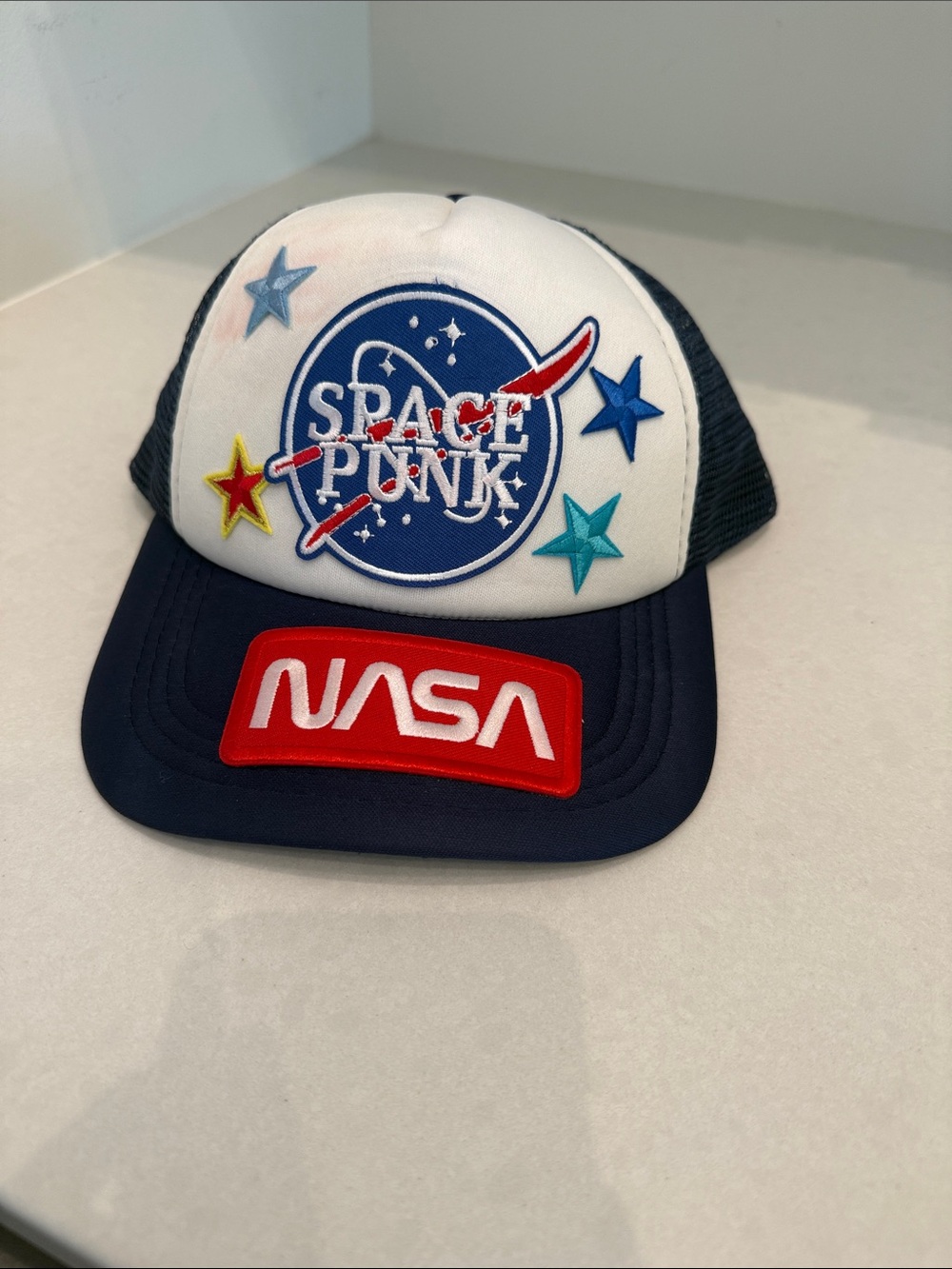 NASA youth baseball hat